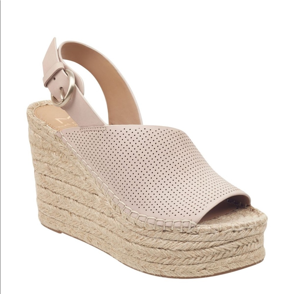 Marc Fisher LTD Andela Slingback Espadrille Wedge - Picture 5 of 6